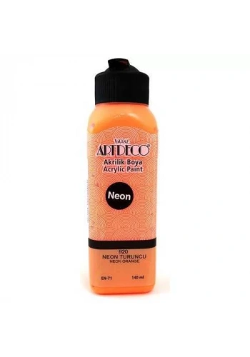 Artdeco Akrilik Boya 140 ml Neon Turuncu