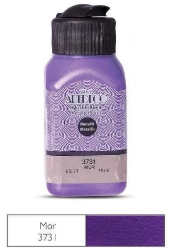 Artdeco Akrilik Boya Metalik 75 ml Mor
