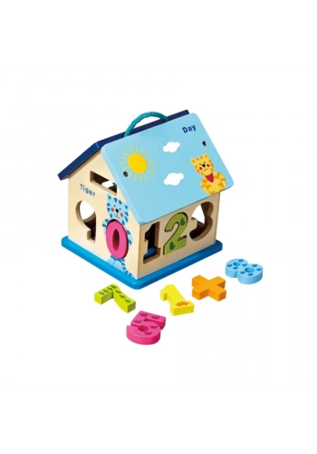 Hongji Ahşap Rakamlı Bul-tak Ev