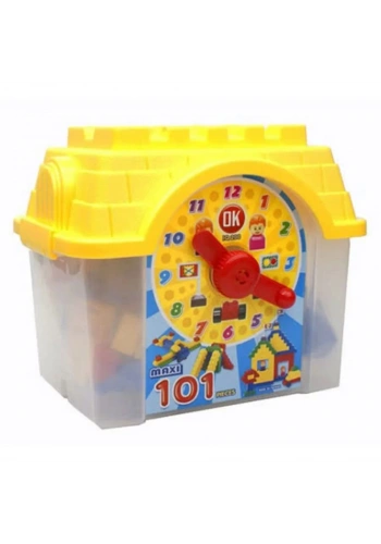 OK Eğitici Jumbo Blok 101 Parça (Kutulu)