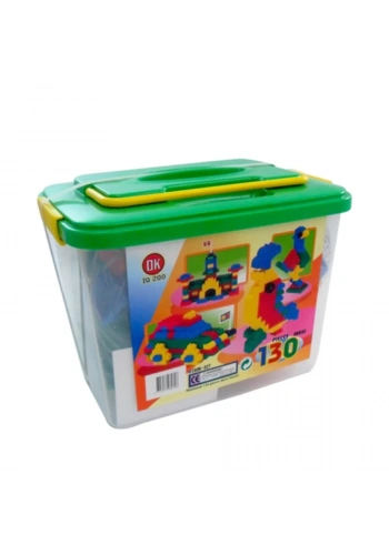 OK Eğitici Jumbo Blok 130 Parça (Kutulu)