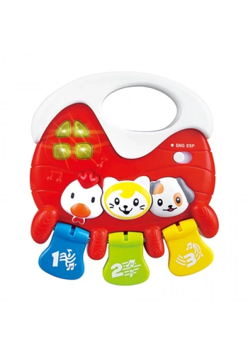 Weidey Mini Hayvanlı Sesli Işıklı Oyuncak