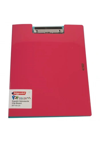 Bigpoint Sekreterlik Kapaklı Pop Serisi Kırmızı-Turkuaz