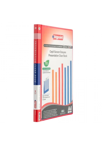 Bigpoint Sunum Dosyası Cepli 20li Kırmızı