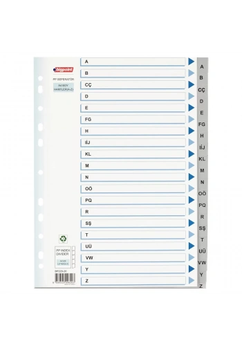 Bigpoint PP Seperatör Harfler A-Z