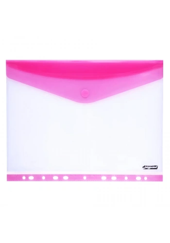 Bigpoint 11 Delikli Yan Cırtlı Dosya A4 Kırmızı