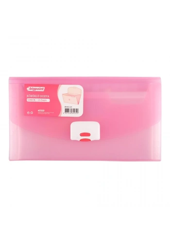 Bigpoint Körüklü Dosya 13 Cepli A5 Kırmızı