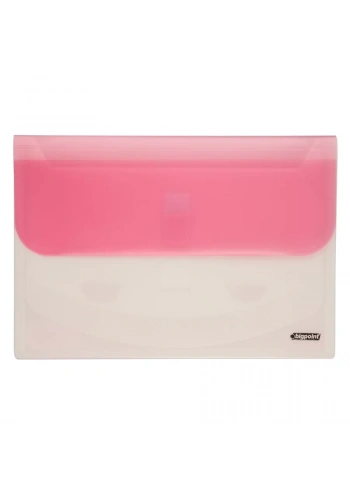 Bigpoint Kademeli Dosya 4 Cepli A4 Kırmızı