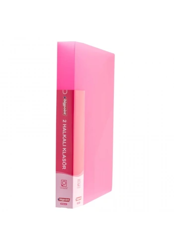 Bigpoint 2 Halkalı Klasör Kırmızı