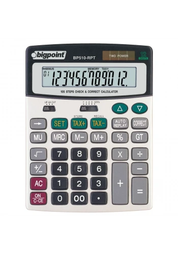 Bigpoint Hesap Makinesi 12 Hane (RPT)