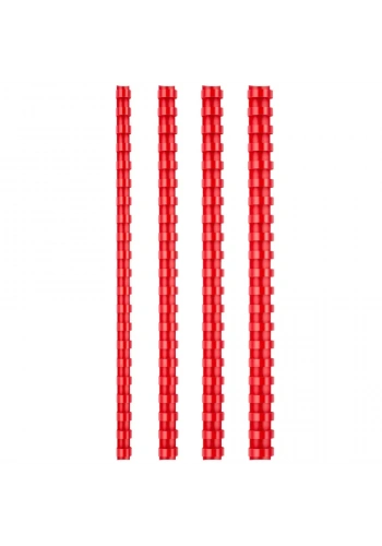 Bigpoint Plastik Spiral 6 mm Kırmızı 100lü Kutu