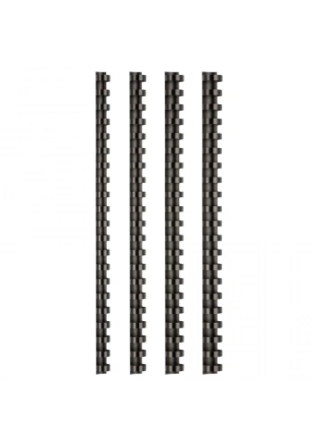 Bigpoint Plastik Spiral 6 mm Siyah 100lü Kutu