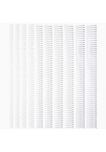 Bigpoint Plastik Helezon Spiral 10 mm Şeffaf 100lü (4:1)