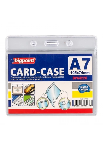 Bigpoint Kilitli Kart Poşeti Yatay A7 (105x74mm)