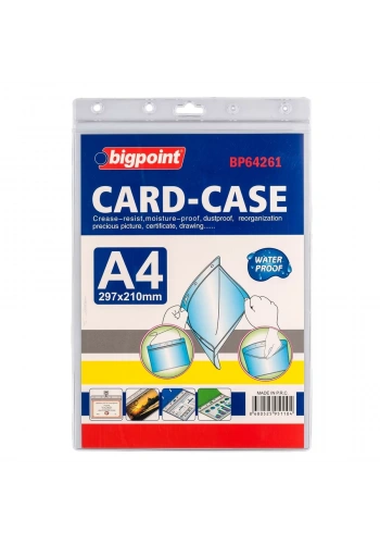 Bigpoint Kilitli Kart Poşeti Dikey A4 (210x297mm)