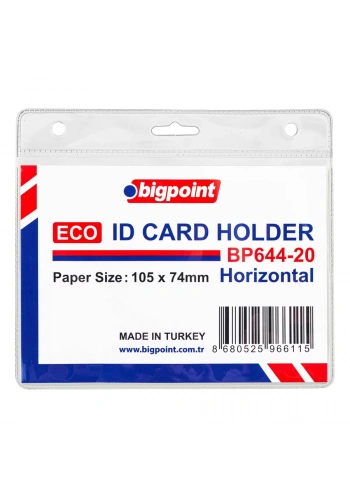 Bigpoint Eco Kart Poşeti Yatay 105x74mm