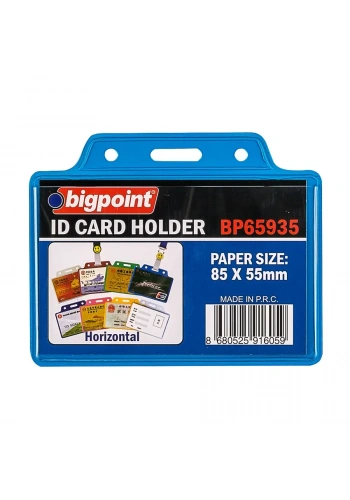 Bigpoint Kart Poşeti Yatay Mavi 85x55mm