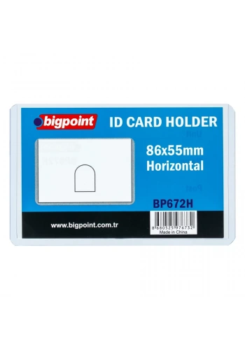 Bigpoint Kimlik, Ehliyet Kabı Şeffaf 86x55mm
