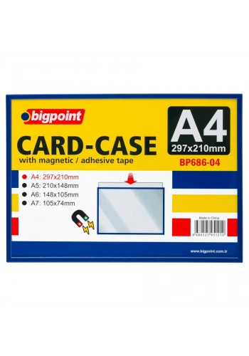 Bigpoint A4 Mıknatıslı(Magnetic) Afiş Muhafaza Kabı