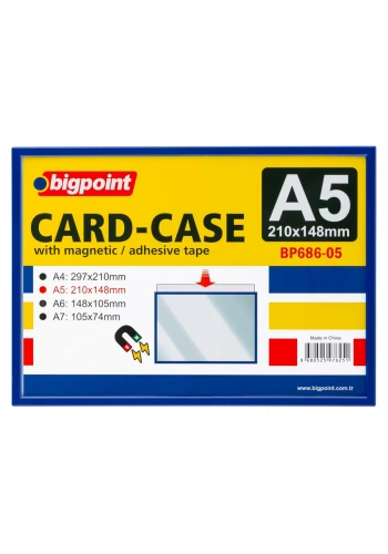 Bigpoint A5 Mıknatıslı(Magnetic) Afiş Muhafaza Kabı