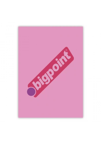 Bigpoint A4 Cilt Kapağı 150 Mikron Şeffaf Pembe 100lü Paket