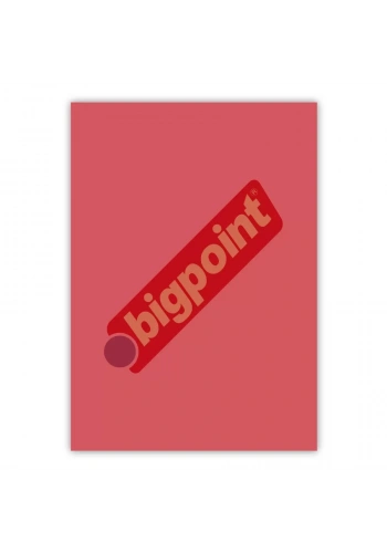 Bigpoint A4 Cilt Kapağı 150 Mikron Şeffaf Kırmızı 100lü Paket