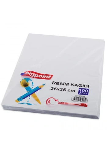 Bigpoint 120 Gram Resim Kağıdı 25x35cm 100lü Paket