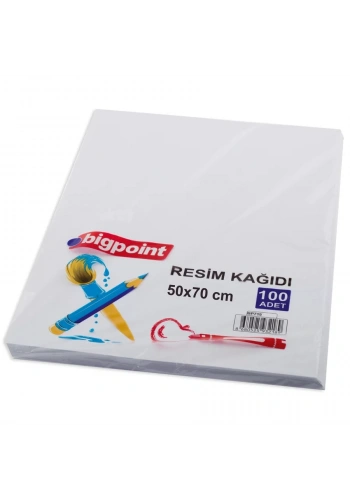 Bigpoint 120 Gram Resim Kağıdı 50x70cm 100lü Paket