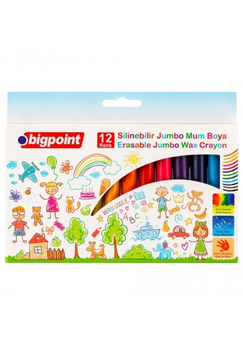 Bigpoint Jumbo Mum Boya(Silinebilir) 12 Renk