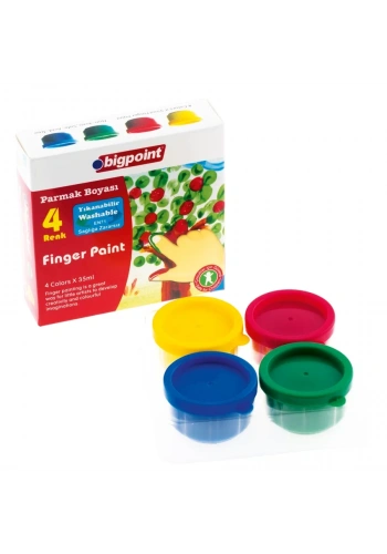 Bigpoint Parmak Boyası 4 Renk x 35 ml