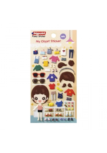 Bigpoint Sticker Kıyafet Giydir Daily