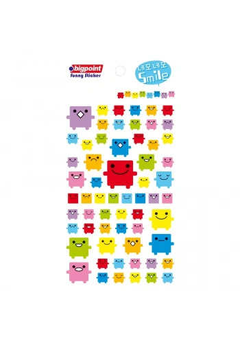 Bigpoint Sticker Robot Smile