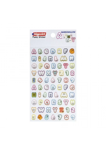 Bigpoint Sticker Komik Harfler