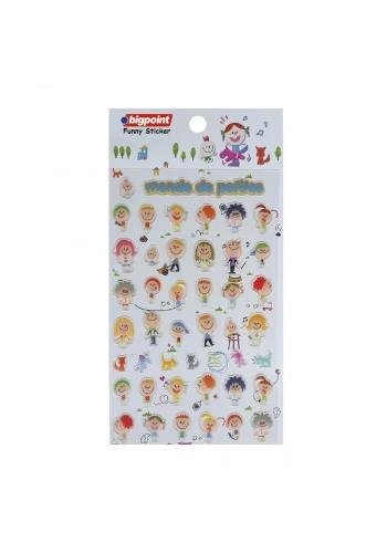 Bigpoint Sticker Kabartmalı Çocuklar