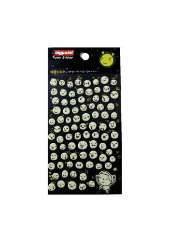 Bigpoint Sticker Ağlayan ve Gülen Yüzler
