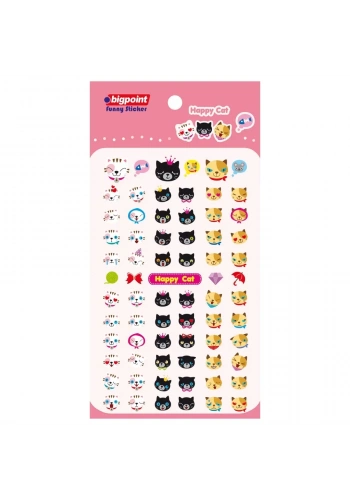 Bigpoint Sticker Mutlu Kediler