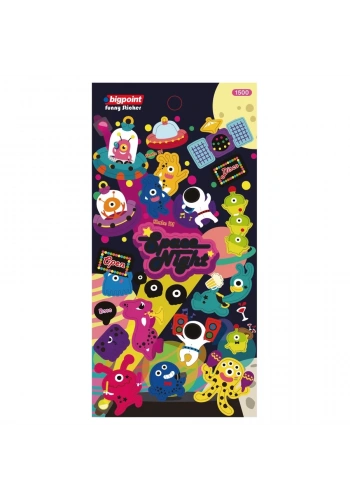 Bigpoint Sticker Uzay Gecesi