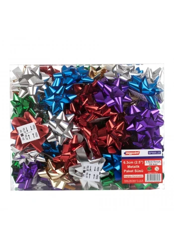 Bigpoint Paket Süsü Metalik 6.3cm 100lü