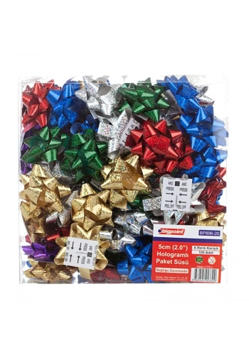 Bigpoint Paket Süsü Hologram 5cm 100lü