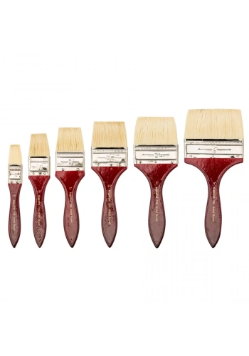 Bigpoint 105 Serisi Doğal Kıl Yassı Zemin Fırçası No: 4