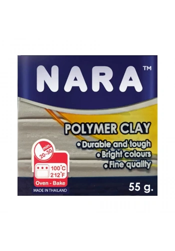 Nara Polimer Kil 55 Gram PM56 Silver