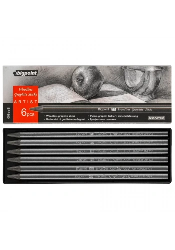 Bigpoint Grafit Kurşun Kalem 6lı Set