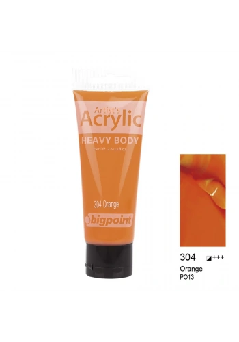 Bigpoint Akrilik Boya 75 ml Orange 304