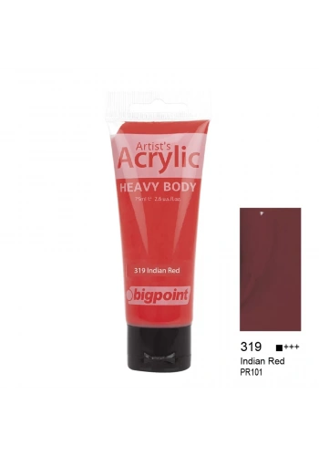 Bigpoint Akrilik Boya 75 ml Indian Red 319