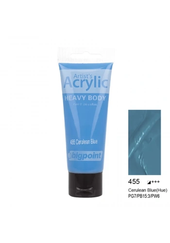 Bigpoint Akrilik Boya 75 ml Crulean Blue 455