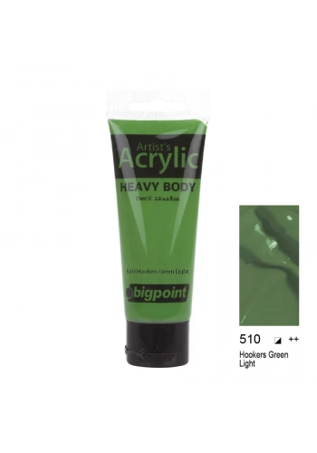 Bigpoint Akrilik Boya 75 ml Hookers Green Light 510
