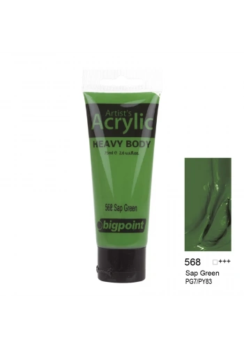 Bigpoint Akrilik Boya 75 ml Sap Green 568
