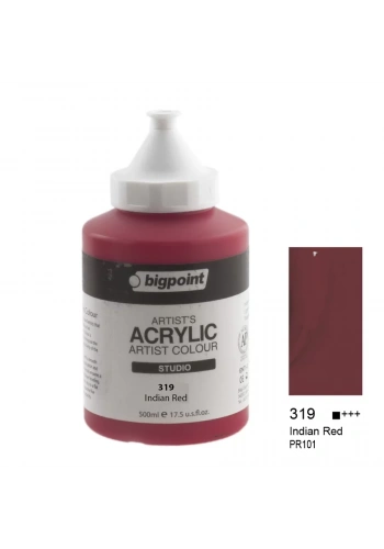 Bigpoint Akrilik Boya 500 ml Indian Red 319