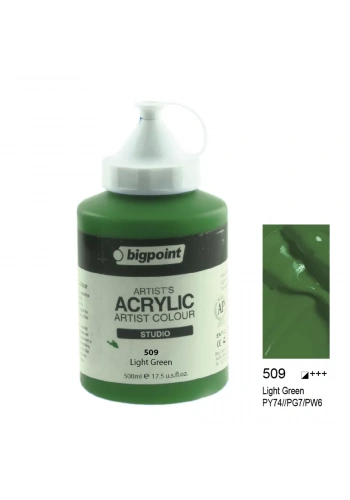 Bigpoint Akrilik Boya 500 ml Light Green 509