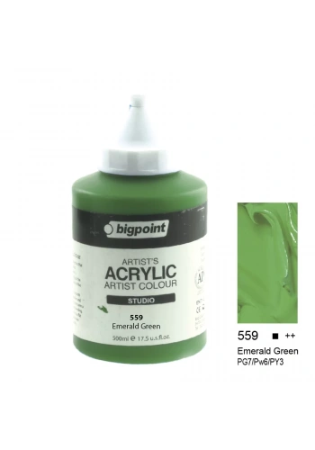 Bigpoint Akrilik Boya 500 ml Emerald Green 559
